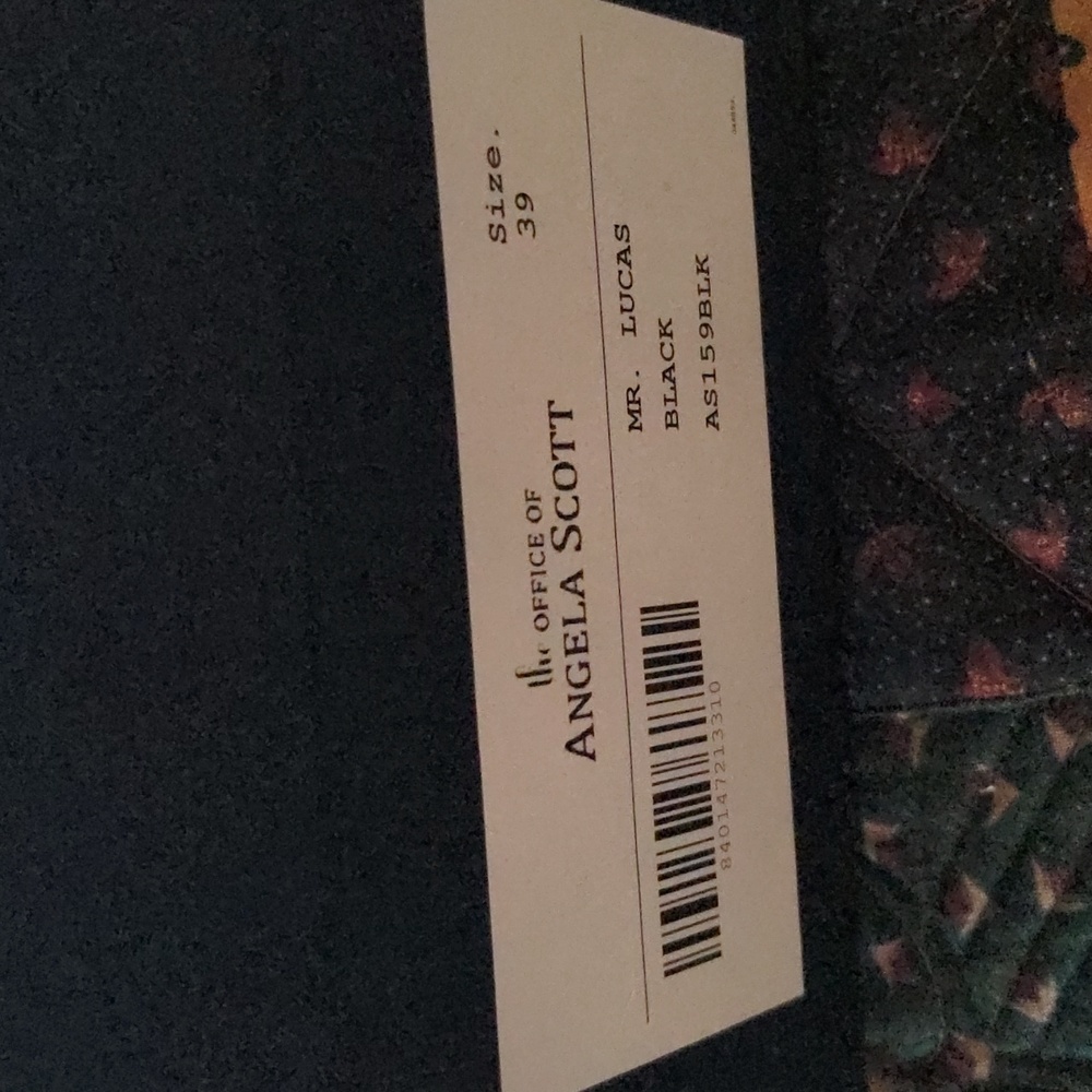 The Office of Angela Scott Lucas Boot SZ 9